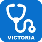 victoria "médico 24/7" android application logo